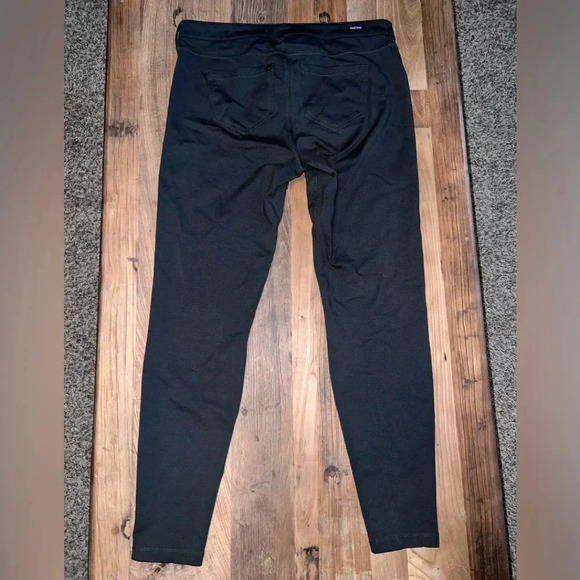 #0226 Liverpool Skinny Pants Olive Green Knit Stretch 12/31 - Picture 4 of 5